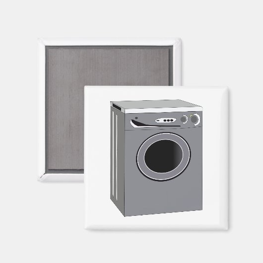 Waschmaschine Magnet (Vorderseite/Rückseite)
