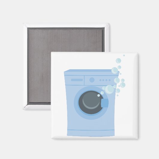 Waschmaschine Magnet (Vorderseite/Rückseite)