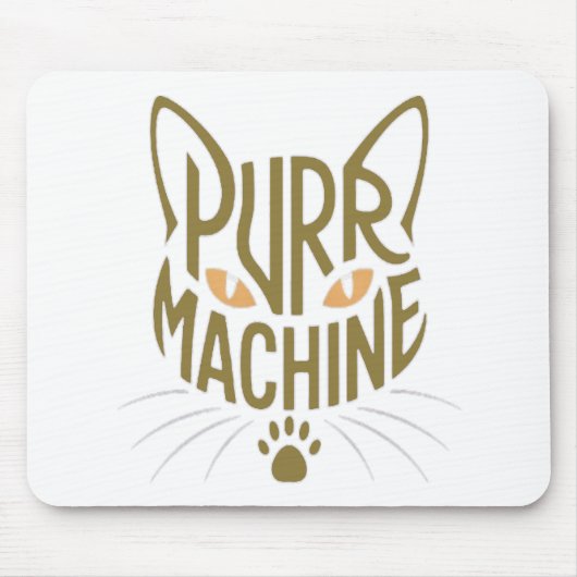 Waschmaschine Mousepad (Vorne)