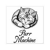 Waschmaschine, Niedliche Schlafmatte Permastempel (Design)