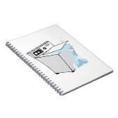 Waschmaschine Notizblock (Rechte Seite)