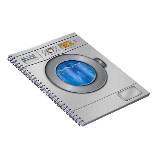 Waschmaschine Notizblock (Rechte Seite)
