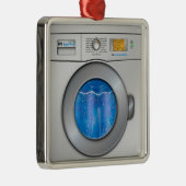Waschmaschine Ornament Aus Metall (Rechts)