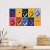 Waschmaschine_POP Poster (Küche)