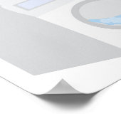 Waschmaschine Poster (Ecke)