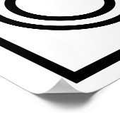 Waschmaschine Poster (Ecke)