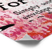 Waschmaschine Poster - Funny Vintage Ad (Ecke)