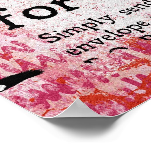 Waschmaschine Poster - Funny Vintage Ad (Ecke)