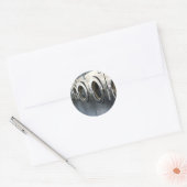 Waschmaschine Runder Aufkleber (Umschlag)