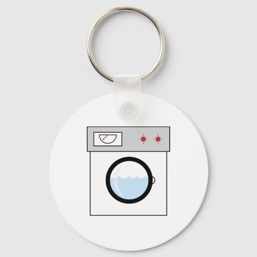 Waschmaschine Schlüsselanhänger (Vorderseite)