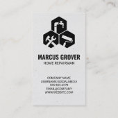 Waschmaschine und Trockner | Reparaturdienste für Visitenkarte (Rückseite)