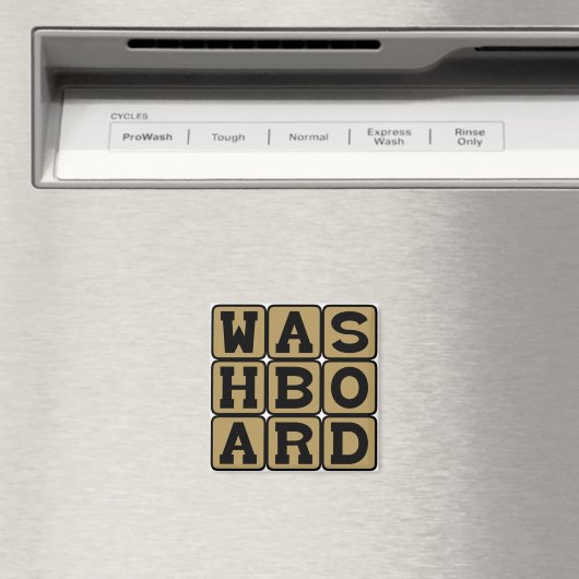 Waschmaschine, Waschmittel oder Abs. Magnet (In Situ (Geschirrspüler))