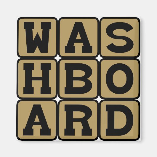 Waschmaschine, Waschmittel oder Abs. Magnet (Vorne)