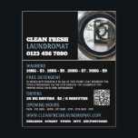 Waschmaschinen, Waschsalon, Reinigungsservice Flyer<br><div class="desc">Waschmaschinen,  Waschsalon,  Reinigungsservice Werbung Flyer durch den Business Card Store.</div>
