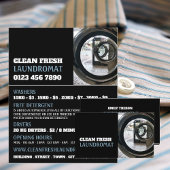 Waschmaschinen, Waschsalon, Reinigungsservice Flyer