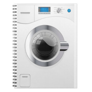 Waschmaschinen Zuhause elektronisch Notizblock