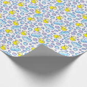 Waschmuster Geschenkpapier (Ecke)