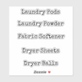 Waschraum 5 personalisierte Einrichtung Vintag Aufkleber (Blatt)