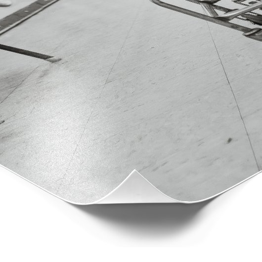 Waschsalon Fotodruck (Ecke)