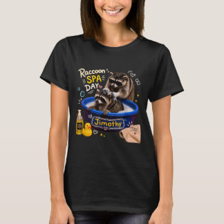 Waschtag für Waschbären Jimothy Schaumbad Süßer Mü T-Shirt
