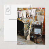 Waschtag Postkarte (Vorne/Hinten)