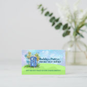 Waschtische Visitenkarte (Stehend Vorderseite)