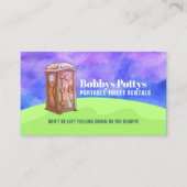 Waschtische Visitenkarte (Vorderseite)