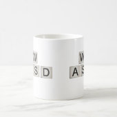 WASD Gamer-Tasse Kaffeetasse (Mittel)