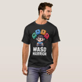 WASD Krieger PC Gamer T-Shirts für Gaming (Vorne ganz)
