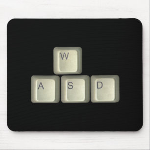 WASD Schlüssel Mousepad