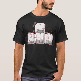 WASD-Tasten Computer-Gaming-PC-Gamer  T-Shirt