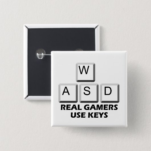 WASD - Wirkliche Gamers-Gebrauchs-Schlüssel Button (Vorne & Hinten)