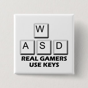 WASD - Wirkliche Gamers-Gebrauchs-Schlüssel Button
