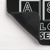 WASD - Wirkliche Gamers-Gebrauchs-Schlüssel Mousepad (Ecke)
