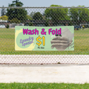 Wash and Falte Banner