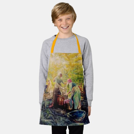 Wash Apron Schürze (Getragen)