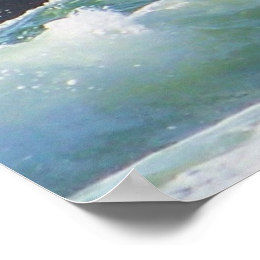 Wash Away_Poster_by Elenne Boothe Poster (Ecke)