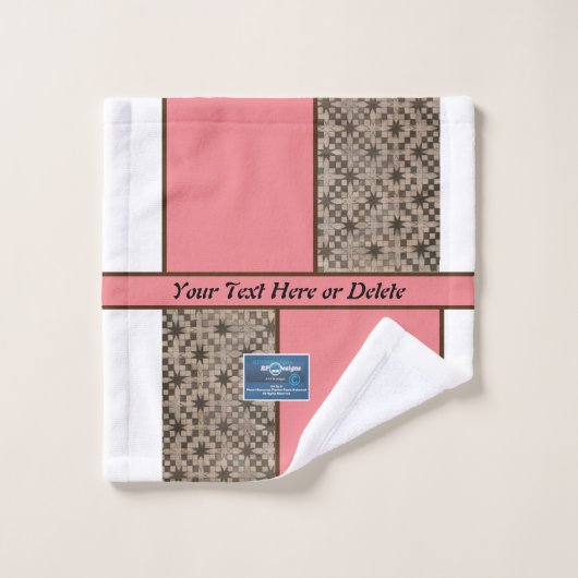 Wash Cloth (Peach LED S.C.C.)RFPMDesign ©️ 2023 Waschlappen (Waschlappen)