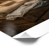 Wash Day at the Creek Poster (Ecke)