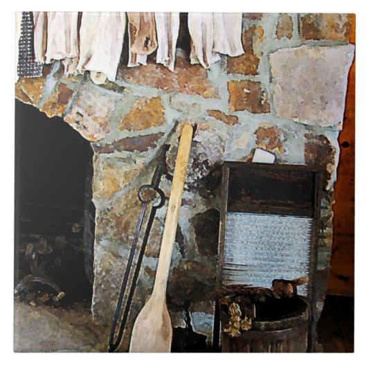 Wash Day Fliese (Vorderseite)