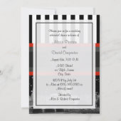 Wash DC Skyline Blk Whisky P Probe Dinner Einladung (Rückseite)