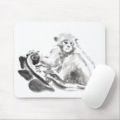 Wash-Malerei Affen Jahr Zodiac Mousepad (Mit Mouse)