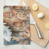 Wash-Tuch Geschirrtuch (Viertel Falte)