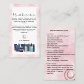 Wash Visitenkarte (Vorne/Hinten)