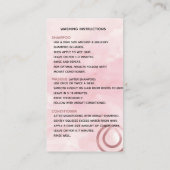 Wash Visitenkarte (Rückseite)