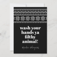 Wash your Hands 2020 Funny Spaß Sweater Stitch