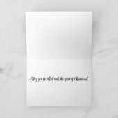 "Washakie im Winter" Ferienkarte Karte (Innenseite)