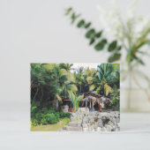 Washaway Café, Niue Postkarte (Stehend Vorderseite)