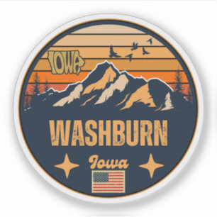 Washburn, Iowa Aufkleber