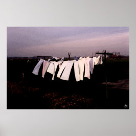 Washday in Amsterdam - Open Edition Print Poster
